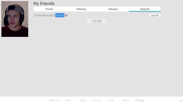 ROBLOX DELETED MY FRIEND REQUESTS AND FOLLOWERS?! смотреть онлайн
