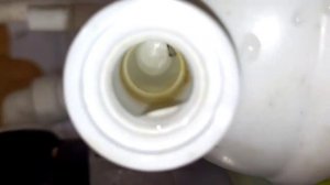 Неисправность обратного клапана на системе обратного осмоса