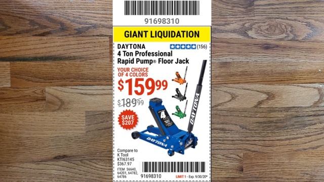 Deal Alert: Harbor Freight Deals & Coupons September 2020 & Beyond! смотреть онлайн