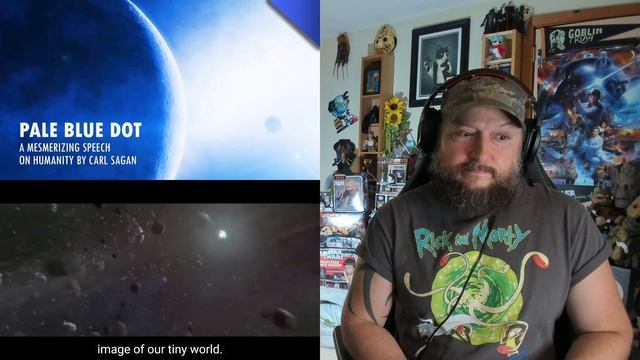 CARL SAGAN / PALE BLUE DOT: THE BEST SPEECH ABOUT HUMANITY REACTION смотреть онлайн