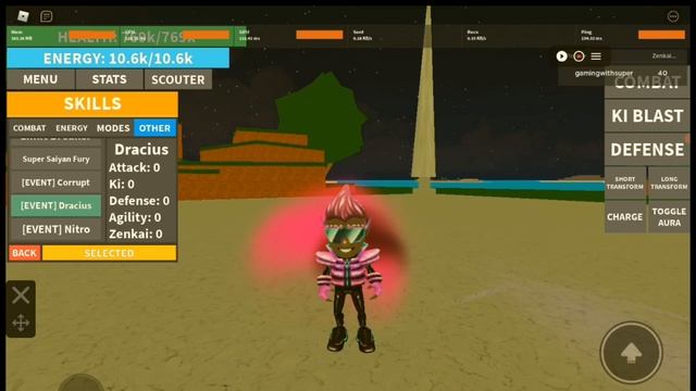 Dragon Ball Rage| Will waiting in server for 1 hour give you dracius form?| Dracius birthday| Roblo смотреть онлайн