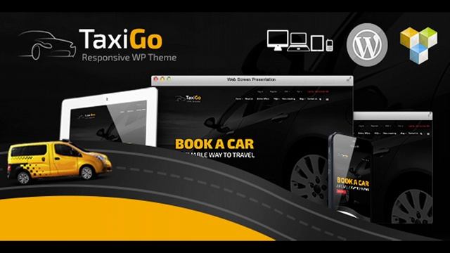 TaxiGo - Taxi Company & Cab Service WordPress Theme | Themeforest Website Templates and Themes смотреть онлайн