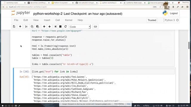 DSI Workshop: Python II For Data Analysis