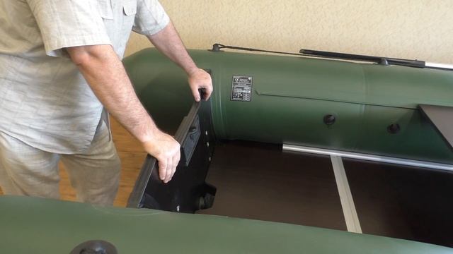 Надувная лодка Aqva Storm Stk-420 для рыбалки. смотреть онлайн