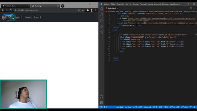 ✅ Bootstrap 5 Desde Cero - #20 Barra de navegación смотреть онлайн