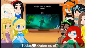 ?•Las Princesas De Disney Reaccionan A Las Películas De DreamWorks•?||Parte 3/4||Gacha Club