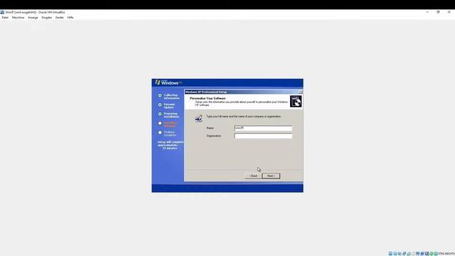 Setup Windows XP Virtual Box смотреть онлайн