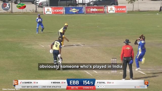 Ryan ten Doeschate on Adithya Ganesh: LAKR's Newest Star! смотреть онлайн