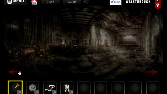 Scary Cinema Escape walkthrough Crazy Escape Games. смотреть онлайн