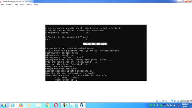 Install FTP Server Debian 8 jessie смотреть онлайн