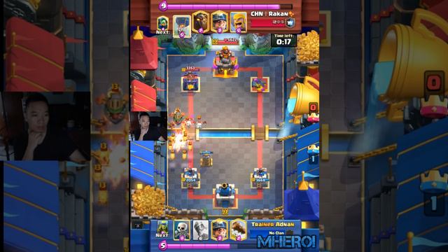 Miner Rocket Valkyrie Cycle deck 👈 Trainer Adnan Clash Royale смотреть онлайн