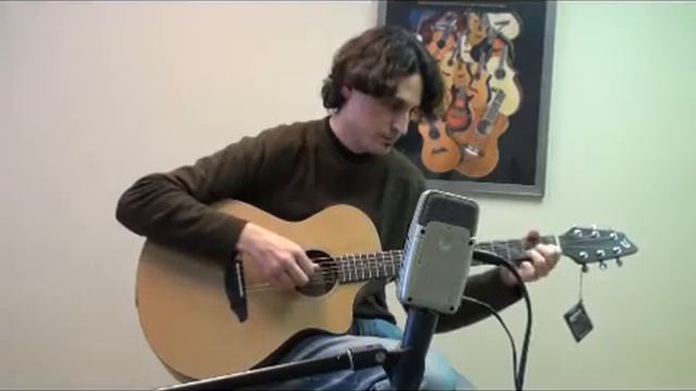 Fingerstyle Guitar On A Breedlove Guitar