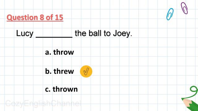 PAST SIMPLE QUIZ | GRAMMAR TEST #grammar #GrammarQuiz #Tenses #grammartest смотреть онлайн