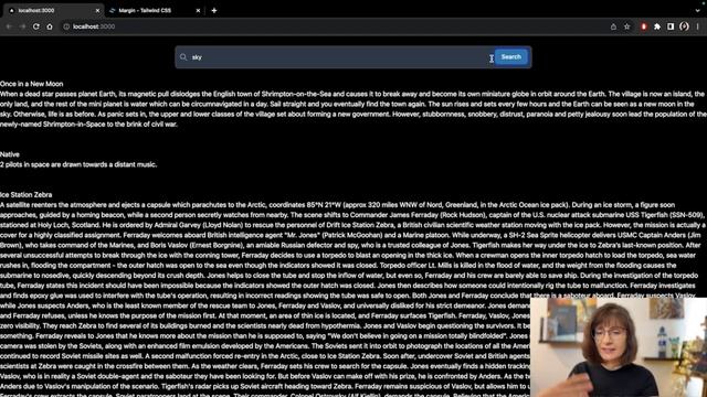 Polishing and Testing: Styling Movie Recommender UI with Tailwind CSS смотреть онлайн