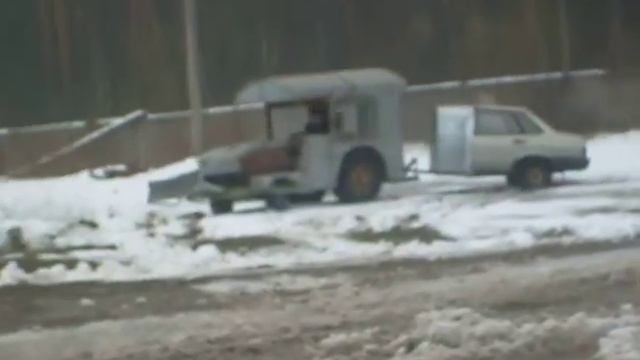 Самодельный трактор с прицепом смотреть онлайн