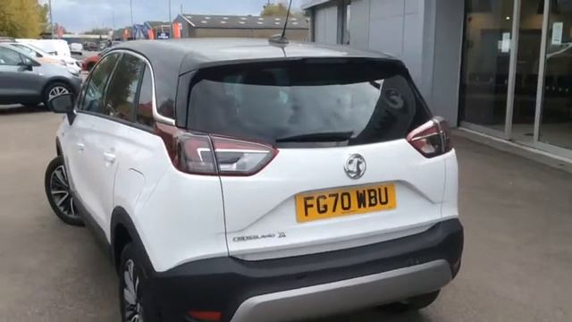 Summit White Vauxhall Crossland X 1.5 Turbo D [102] Elite 5dr [Start Stop] смотреть онлайн