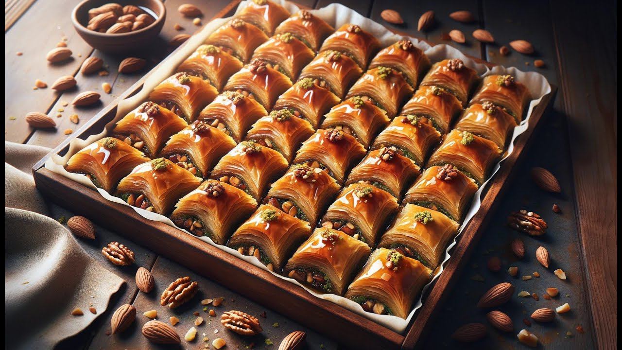 Лучший рецепт пахлавы с орехами – Просто и вкусно! смотреть онлайн