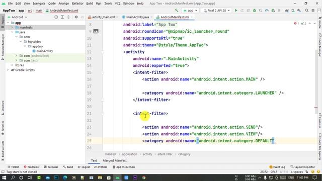receiving simple data from other android app || Android Studio смотреть онлайн