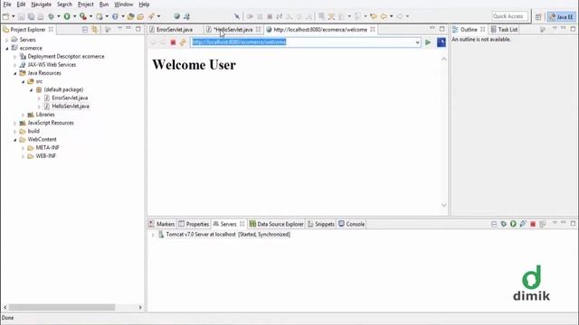 CS203 - JavaEE - HTTP Servlet смотреть онлайн
