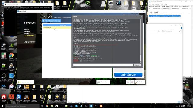 How to Add ULX Admin to a Gmod Server смотреть онлайн