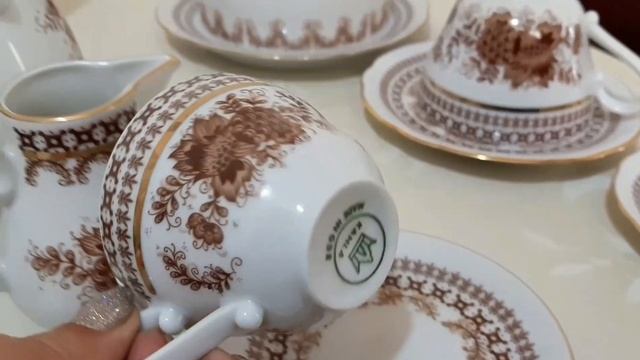 Винтажный сервиз KAHLA- находки из маминого серванта,часть 3 смотреть онлайн