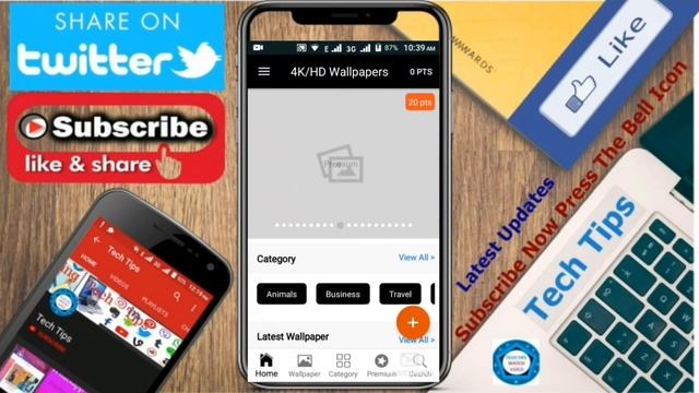 4K HD Wallpapers App Source Code Full Dynamic App Best Design Professional - 2023 Tech Tips Tricks смотреть онлайн