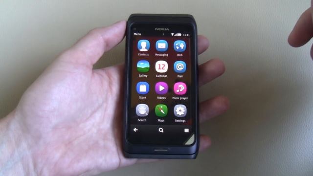 NOKIA E7 Incoming Call Nostalgia смотреть онлайн
