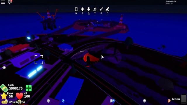 СТАНЬ САМЫМ СИЛЬНЫМ в Мэд Сити Роблокс! КОРОЛЬ НЕБА Mad City ROBLOX смотреть онлайн