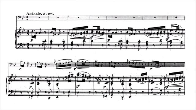 Felix Mendelssohn - Sonata for Cello and Piano No. 1 [With score] смотреть онлайн