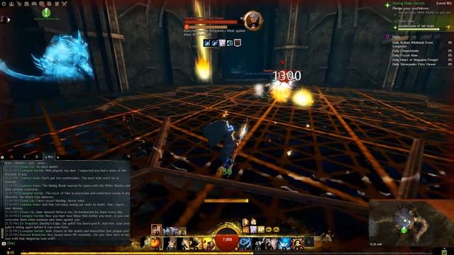 Guild Wars 2 - Living story season 3 One Path Ends 6-2 Shining Blade Secrets смотреть онлайн