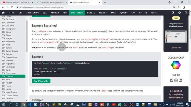 #4: Bootstrap 4 | for full video goto my playlist of learn Bootstrap....(1) смотреть онлайн