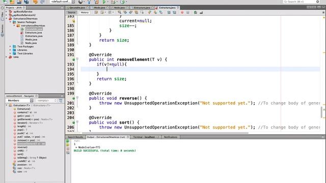 7 - Desarrollamos los métodos remove y removeAllElements смотреть онлайн