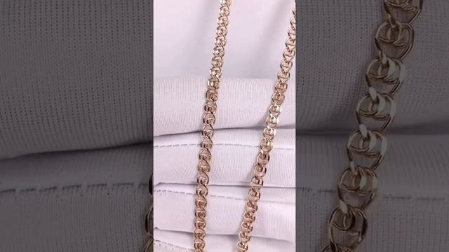 Цепочка золотая плетение Лав (Love/s, Сердце) смотреть онлайн