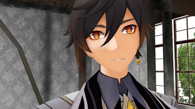 If Childe didn't waste time | Genshin Impact MMD смотреть онлайн
