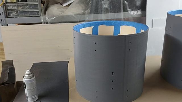 July 30, 2023 Painting the Prime Coat on the Pearl 18 inch tom and bass drum смотреть онлайн