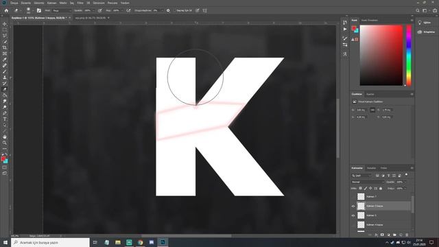 Basit Neon Efektli Text Logo Yapımı | Photoshop Dersleri [#1] смотреть онлайн