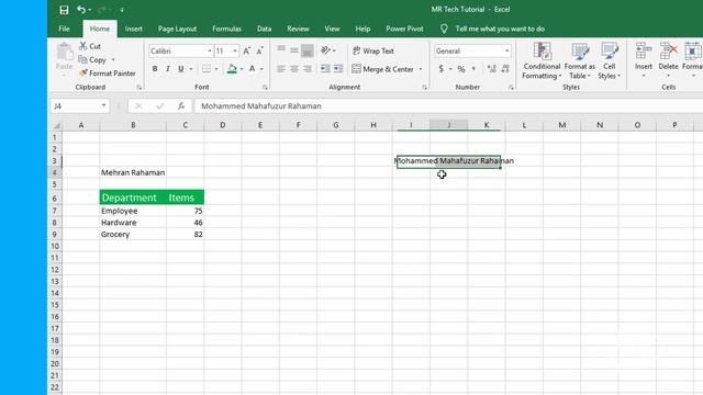 Microsoft Excel 2019 Clipboard | Part-4 | MR Tech Tutorial смотреть онлайн