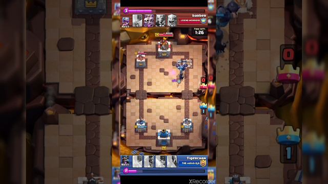 Clash Royal Best Deck For Arena 13 League 3 BEST MATCH EVER смотреть онлайн