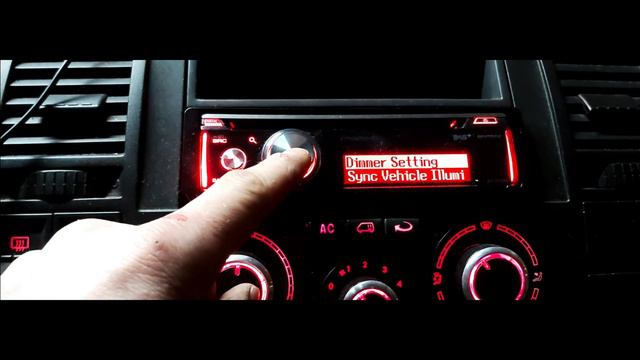 Dimmer Settings Pioneer DEH-X8700DAB смотреть онлайн