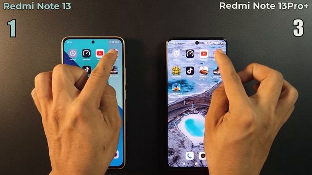 Xiaomi Redmi Note 13 Vs Redmi Note 13 Pro Plus Speedtest & Comparison