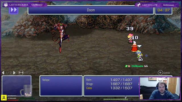 [Twitch VOD] Final Fantasy VI Pixel Remaster (Part 5) смотреть онлайн