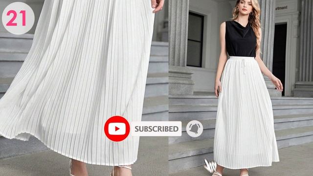 Модные юбки миди и макси весна-лето 2023 / Fashionable midi and maxi skirts spring-summer 2023 смотреть онлайн