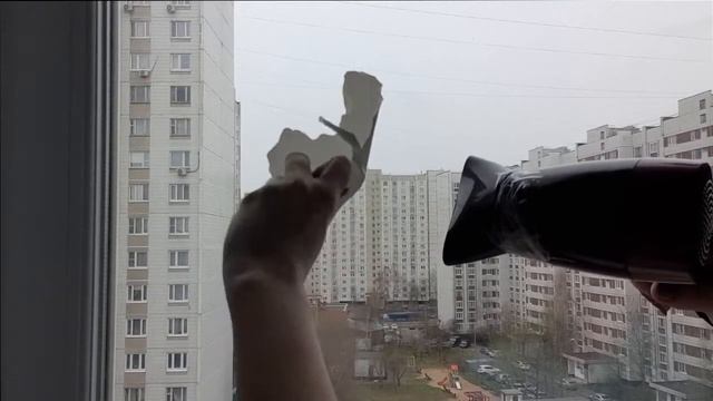 Как легко и быстро удалить следы от новогодних наклеек со стекол смотреть онлайн