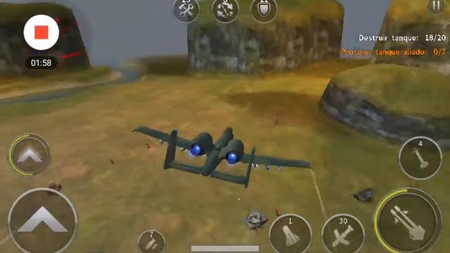Gunship battle A-10 thunderbolt : tank rush 2 смотреть онлайн