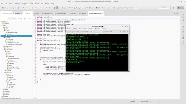 Tutorial 3 - Spring Boot + Maven + MongoDB + AngularJS смотреть онлайн