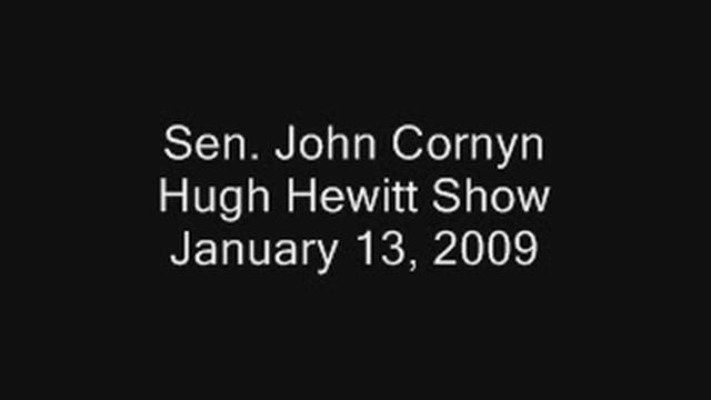 NRSC Chairman John Cornyn Discusses The 2010 Senate Outlook With Hugh Hewitt смотреть онлайн