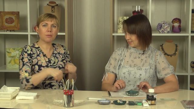 Вазочка для украшений из полимерной глины. смотреть онлайн