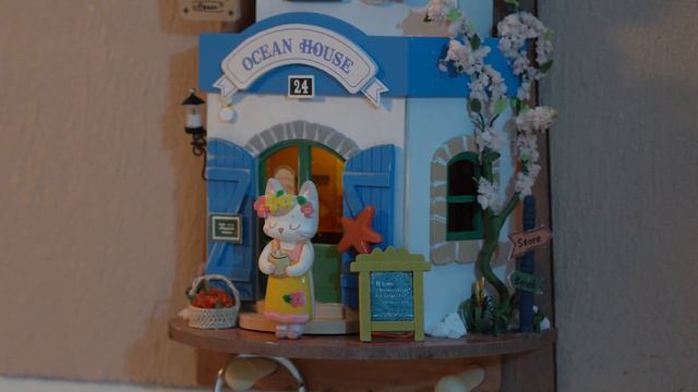 Rolife Wall Hanging Miniature House Kit - конструктор - настенная ключница смотреть онлайн
