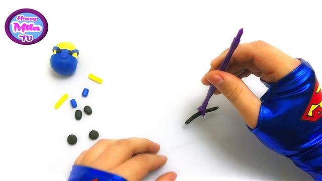 Лепим Миньона из пластилина МИНЬОН из гадкий Я 3