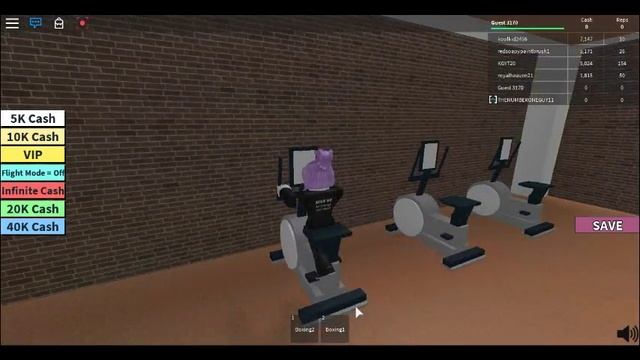 roblox gym game смотреть онлайн
